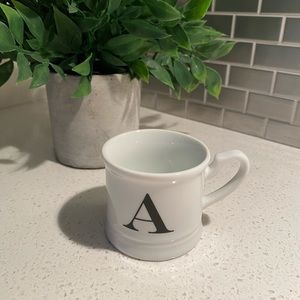 Espresso Cup - “A” Initial